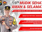 Kapolres Bangka Barat Beri Tips Mudik Aman Nataru 2022