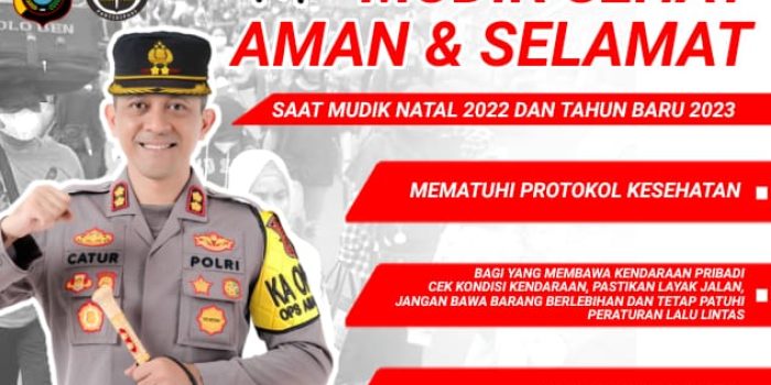 Kapolres Bangka Barat Beri Tips Mudik Aman Nataru 2022
