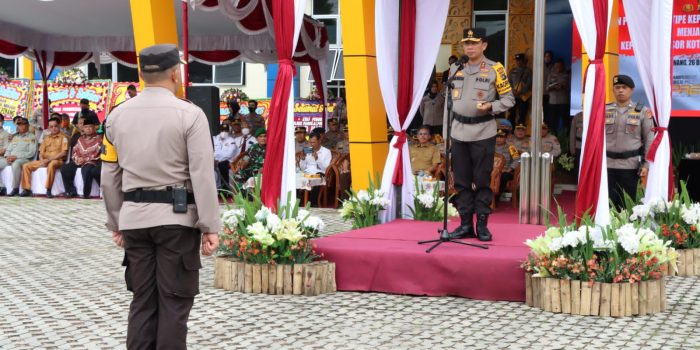 Polres Pangkalpinang Dikukuhkan Menjadi Polresta, Kapolda : Tingkatkan Lagi Kepercayaan Masyarakat
