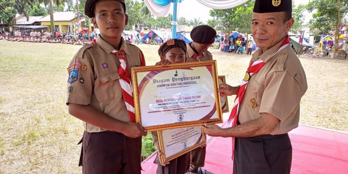 Gerakan Pramuka Kwarran Airgegas Gelar Jambore Ranting dan Lomba Tingkat II