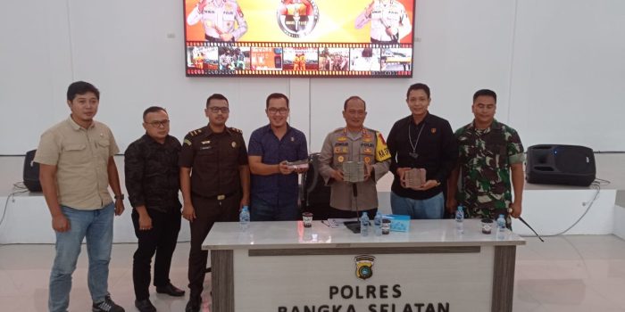 Sepanjang Tahun 2022, Polres Basel Berhasil Selamatkan Ratusan Juta Rupiah Uang Negara