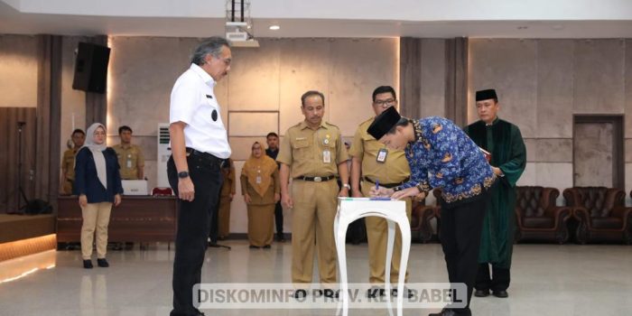 Lantik 35 CPNS Lulusan PKN STAN, Pj Gubernur Ridwan Ingatkan Hal Ini