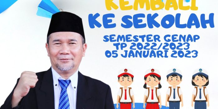 Erwandi SE. MM Kadis Pendidikan Pangkalpinang Ucapkan Selamat Datang Kembali ke Sekolah untuk Para Siswa