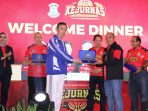 Kontingen Kejurnas Basket U-15 Siap Berlaga, Walkot Pangkalpinang Gelar Welcome Dinner