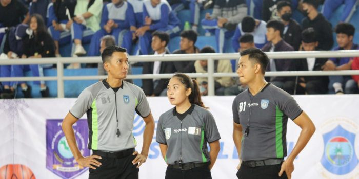 Cori Cobha Cobhita, Srikandi Pengadil di Kejurnas Basket U-15 2023 Pangkalpinang