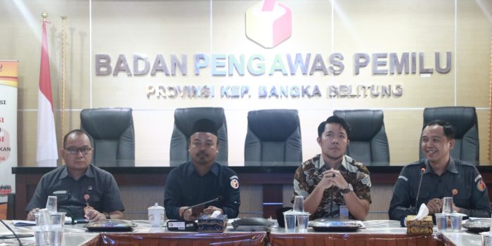 Bawaslu Babel Inventarisir Pengawasan Rekrutmen Penyenggaraan Adhoc dan Pemetaan Dapil