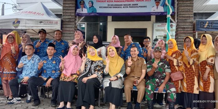 Lomba UP2K Kota Pangkalpinang Tahun 2023, Kelurahan Masjid Jami’ Andalkan Berbagai Produk Kue Favorit