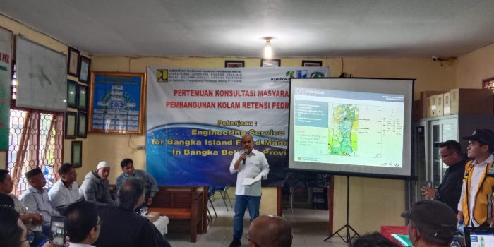 Dukung Pembangunan Kolam Retensi Pedindang, Molen: Reduksi Genangan Air dapat Kami Nikmati