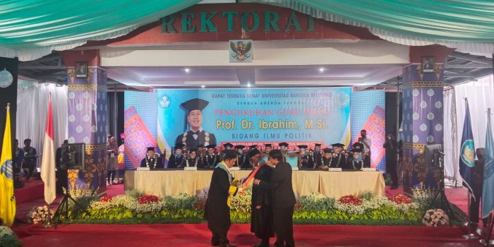 Ibrahim Raih Gelar Profesornya, Sosok Orang Tua Jadikan Motivasi