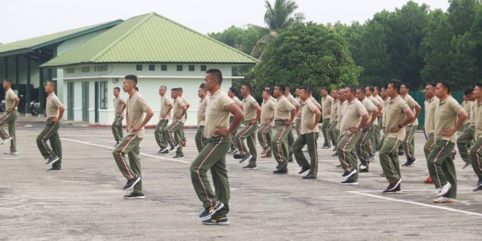 Jaga Kebugaran dan Kesehatan, Kodim 0429/Lamtim Laksanakan Senam SKJ 88