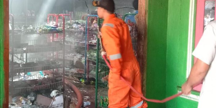 Toko Pertanian di Desa Rias Terbakar, Kerugian Ditafsir Mencapai Puluhan Juta Rupiah