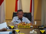Fahrizal Darminto Sekda Prov Lampung Pimpin Rapat Laporan Kegitan dan Keuangan KORPRI Tahun 2022