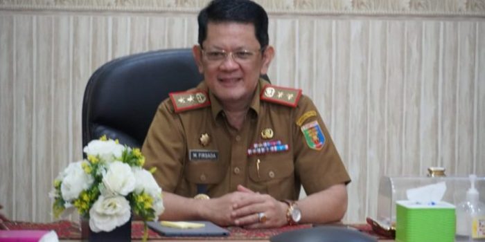 Pemprov Lampung Ikuti Webinar Terkait Pemilu 2024 Melalui Daring di Ruang Command Center Dinas Kominfotik