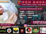 Ringankan Biaya Berobat Arletta, Komunitas Truk DTN Chapter Parit Tiga Jebus Gelar Penggalangan Dana