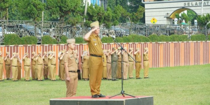 Sekda Prov Lampung Fahrizal Darminto  Jadi Irup Gabungan Forkopimda Provinsi Lampung 