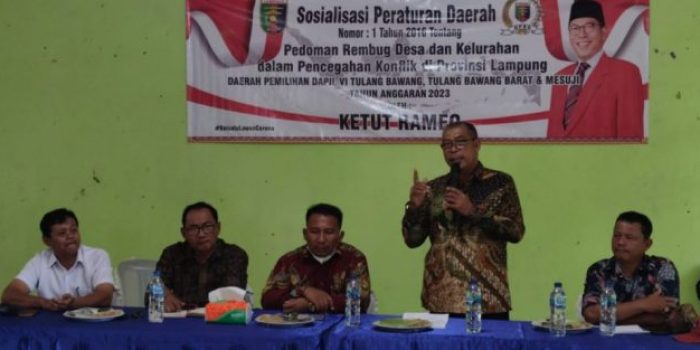 Seluruh Wakil Rakyat DPRD Prov Lampung Giat Mengawali Kegiatan di Tahun 2023