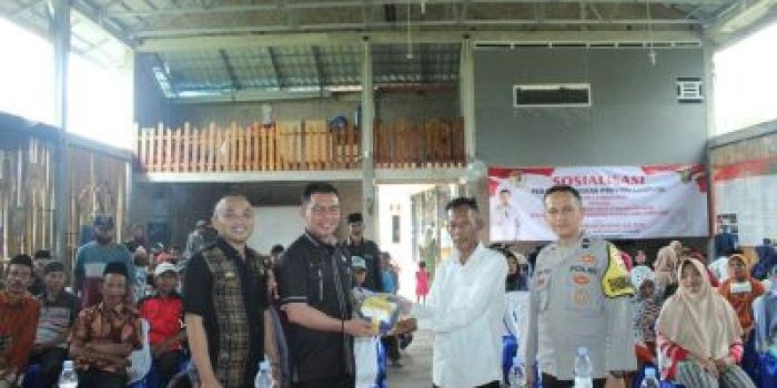 Hi. Yanuar Irawan Sosper Tentamg Pedoman Rembuk Desa di Desa Gunung Tiga 