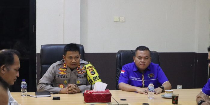 Pererat Silaturahmi, Kapolres Lamtim Melaksanakan Audiensi Dengan PWI Lamtim