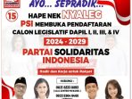 DPD PSI Basel Buka Pendaftaran Bacaleg Pemilu 2024
