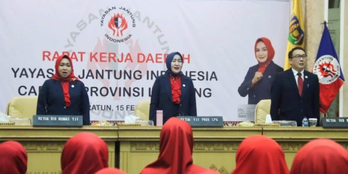 YJI Diwakili Ketua Bidang Pengembangan Dana Mamiyani Fahrizal Gelar RAKERDA Cab Prov Lampung