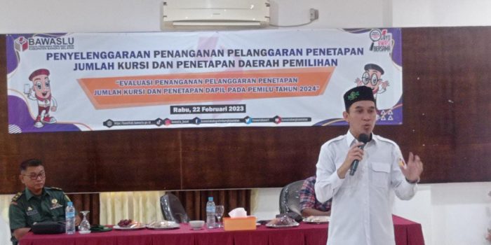 Bawaslu Basel Nilai Penataan Dapil dan Jumlah Kursi Masih Terdapat Permasalahan Hukum