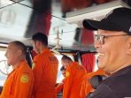 Deni Ribowo mengunjungi Kapal KN SAR Basudewa di Pelabuhan Panjang