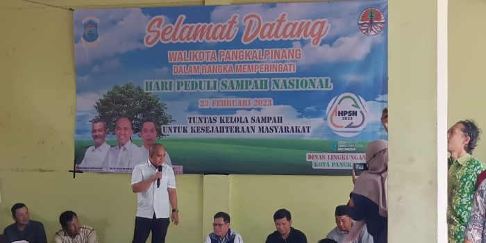 Mewakili Masyarakat Kota Pangkalpinang, Molen Ucapkan Terima Kasih pada Seluruh Pejuang Kebersihan di Kota Beribu Senyuman