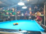 Jendi dan Ricky Adu Skill se-Bangka Belitung di Turnamen Biliar Kajari Cup 