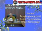 Menyikapi Rapat Pengengendalian Inflasi Daerah Tahun 2023, Molen Katakan Pangkalpinang Siap
