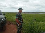 Sukseskan Program Ketahanan Pangan, Dandim 0432/Basel Kunjungi Lahan Sawah Desa Pergam