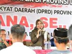 Kostiana Anggota DPRD Prov Lampung Gelar Sosperda No Tahun 2016 di Batu Putu