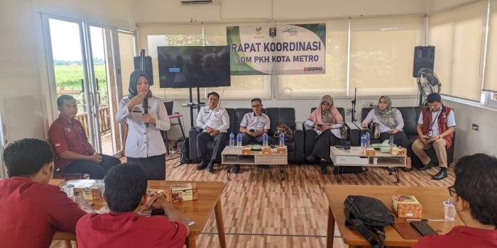 Dinsos Metro Gelar Rakor PKH Tingkat Kota Tahun 2023