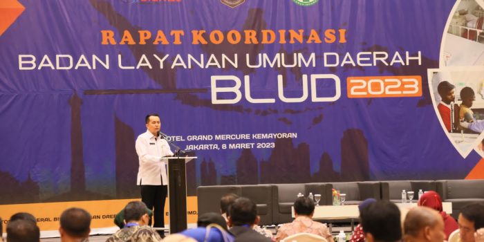 Dirjen Keungan Daerah Kemendagri, Agus Fatoni Minta Daerah Maksimalkan Kinerja BLUD dan Tingkatkan Pelayanan Publik