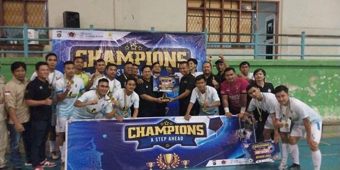 Thorium FC Juarai Kompetisi Futsal PWI Bangka Belitung 