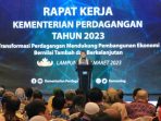 Hadiri Raker Kementerian Perdagangan RI, Arinal Djunaidi : Pemprov Lampung Sektor Terbesar Ketiga Pertanian dan Perindustrian