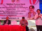 Budhi Condrowati Anggota DPRD Provinsi Lampung Gelar Sosperda di Tubaba