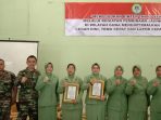 Dandim 0413/ BKA Apresiasi Kegiatan HUT Persit Kartika Chandra Kirana ke – 77