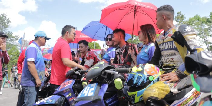 Junjung Besaoh Road Race KNPI Babel Championship 2023 Sukses Tarik Ribuan Penonton ke Basel