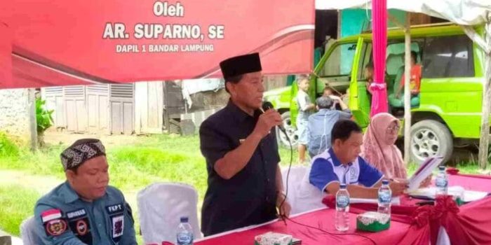 AR. SUPARNO Gelar Sosialisasi PIP di Rajabasa