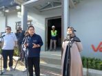 Chusnunia Chalim Dampingi Menteri BUMN RI Erick Thohir Resmian Masjid BSI Bakauheni