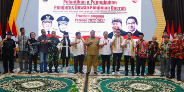 Pengukuhan Pengurus DPD PAPPRI Lampung Dihadiri Arinal Djunaidi
