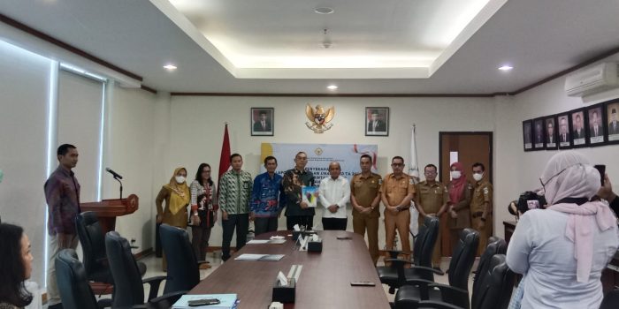 Pemkot Pangkalpinang Serahkan LKPD Unaudited kepada BPK RI Perwakilan Bangka