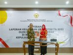 Wabup Debby Sampaikan Hasil Laporan Keuangan ke Wakaban BPK RI Babel