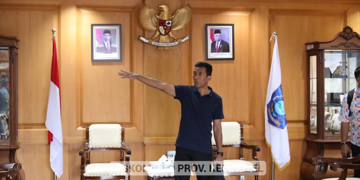 Tinjau Ruangan Kerjanya, Pj Gubernur Suganda Ingin Kerja Maksimal