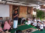 Gerakan Pemuda Desa Kace Berbagi Kebahagian Bersama dengan Anak Yatim Piatu