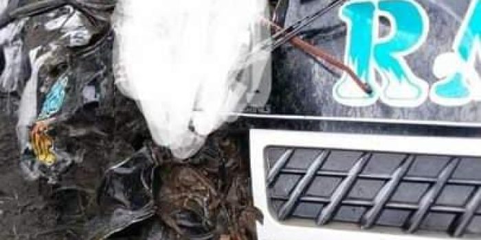 Kecelakaan Maut, Truk vs Mini Bus Menewaskan 1 Orang di Desa Nangka