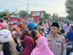 Polsek Toboali Bersama Bhayangkari Manfaatkan Bulan Puasa untuk Berbagi