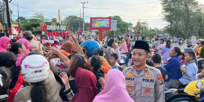 Polsek Toboali Bersama Bhayangkari Manfaatkan Bulan Puasa untuk Berbagi