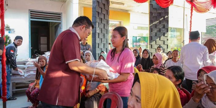 Pemkab Basel Salurkan 58.590 Ton Beras Bantuan dari Pemerintah Pusat