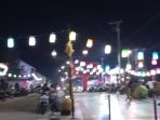Sambut Hari Raya Idul Fitri 1444 H, Karang Taruna Basel Hiasi Kota Toboali dengan Ratusan Lampion